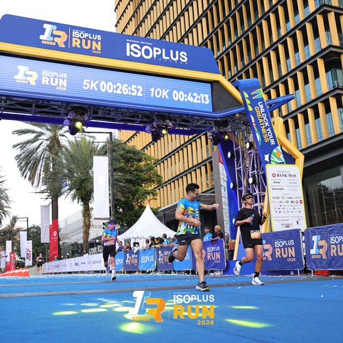 Race photo from ISOPLUS RUN 2026 - JAKARTA