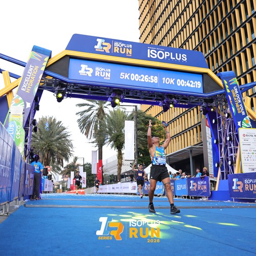 Race photo from ISOPLUS RUN 2026 - JAKARTA