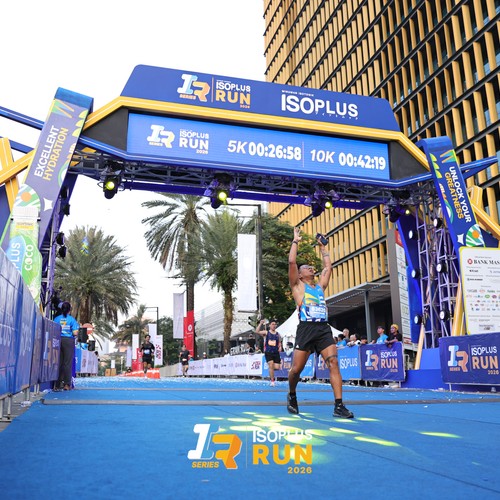 Race photo from ISOPLUS RUN 2026 - JAKARTA