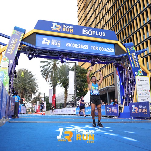 Race photo from ISOPLUS RUN 2026 - JAKARTA