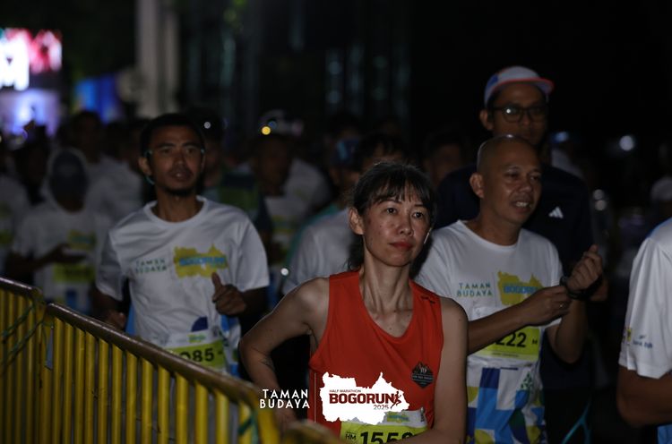 Race photo from Taman Budaya x BOGORUN 2025