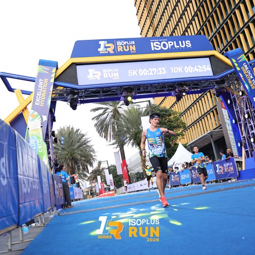 Race photo from ISOPLUS RUN 2026 - JAKARTA