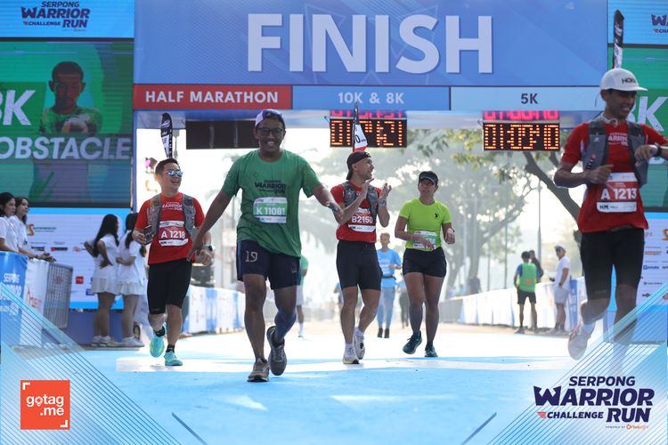 Race photo from SERPONG WARRIOR CHALLENGE RUN