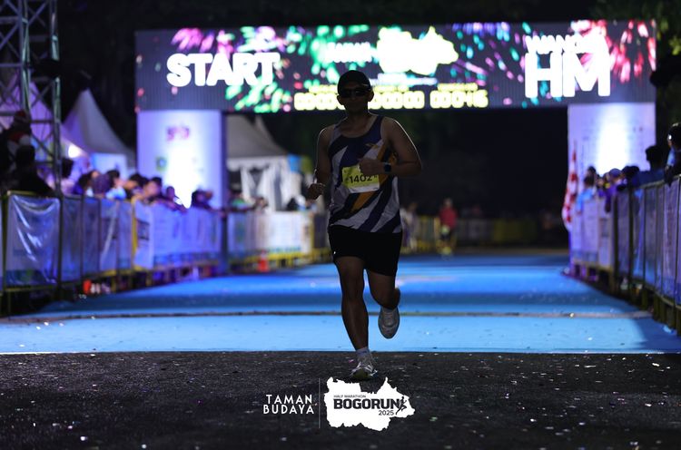 Race photo from Taman Budaya x BOGORUN 2025