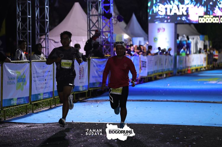 Race photo from Taman Budaya x BOGORUN 2025