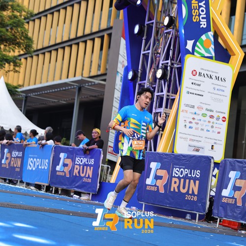 Race photo from ISOPLUS RUN 2026 - JAKARTA