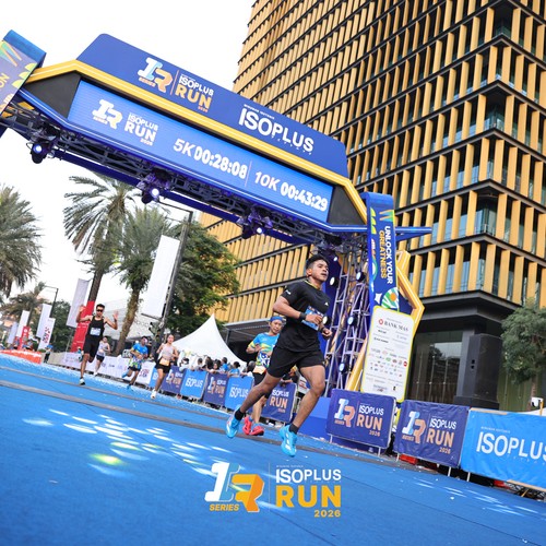 Race photo from ISOPLUS RUN 2026 - JAKARTA
