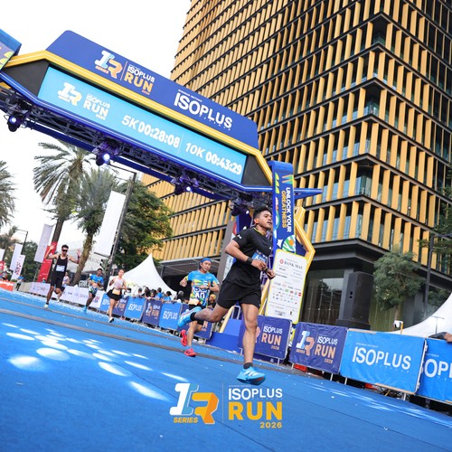 Race photo from ISOPLUS RUN 2026 - JAKARTA