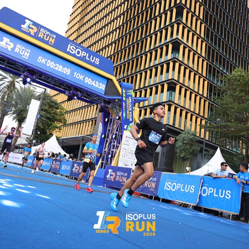 Race photo from ISOPLUS RUN 2026 - JAKARTA