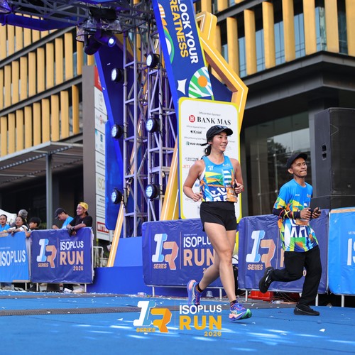 Race photo from ISOPLUS RUN 2026 - JAKARTA
