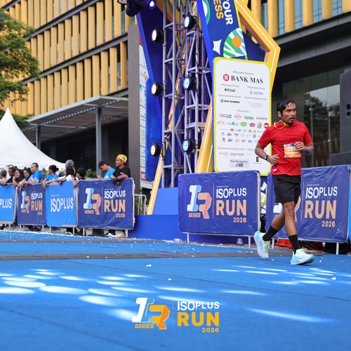 Race photo from ISOPLUS RUN 2026 - JAKARTA
