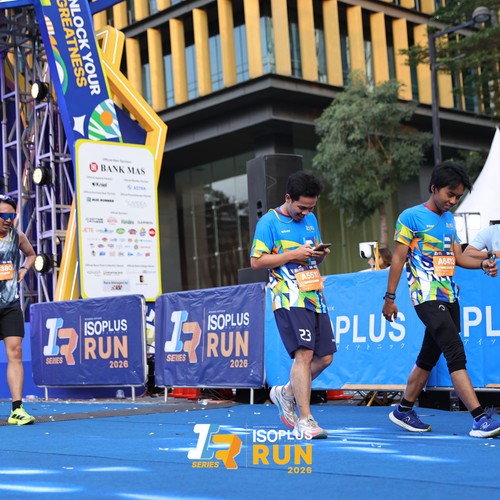 Race photo from ISOPLUS RUN 2026 - JAKARTA