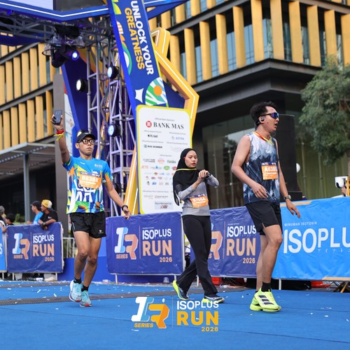 Race photo from ISOPLUS RUN 2026 - JAKARTA