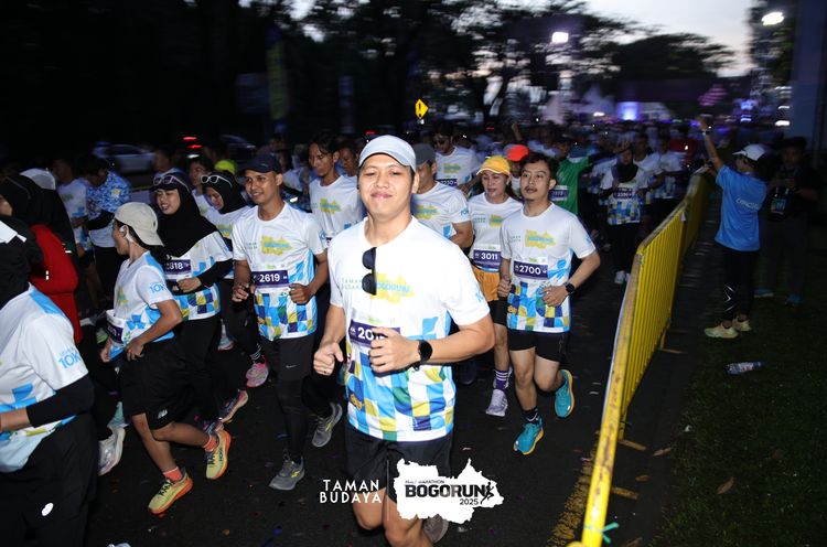 Race photo from Taman Budaya x BOGORUN 2025