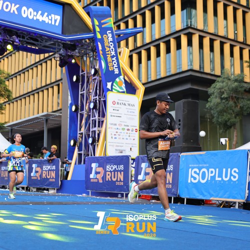 Race photo from ISOPLUS RUN 2026 - JAKARTA