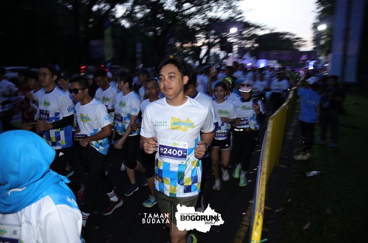 Race photo from Taman Budaya x BOGORUN 2025