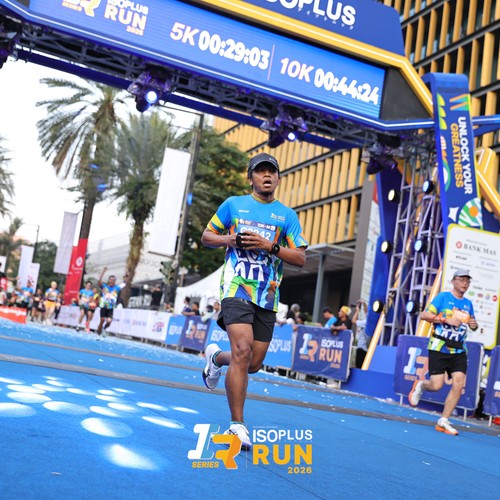 Race photo from ISOPLUS RUN 2026 - JAKARTA