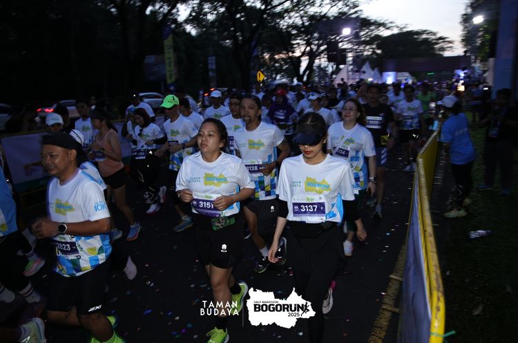 Race photo from Taman Budaya x BOGORUN 2025