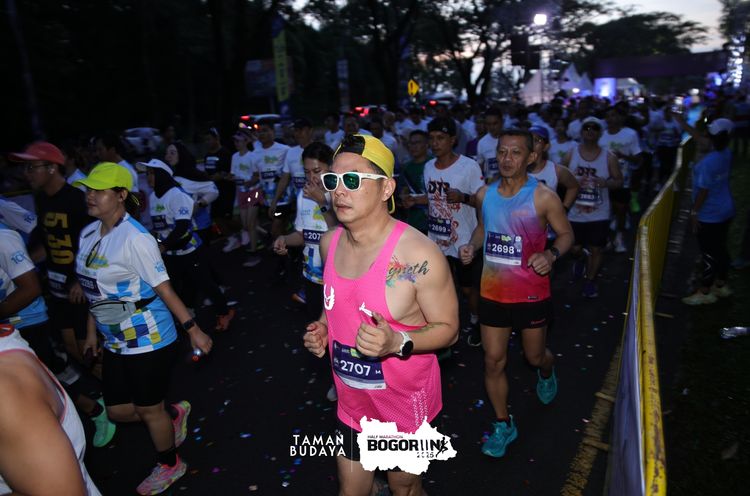 Race photo from Taman Budaya x BOGORUN 2025