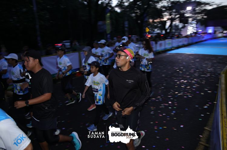 Race photo from Taman Budaya x BOGORUN 2025
