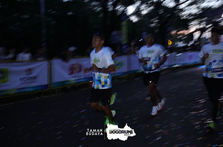 Race photo from Taman Budaya x BOGORUN 2025