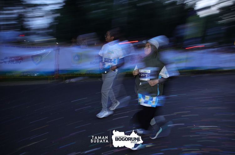 Race photo from Taman Budaya x BOGORUN 2025