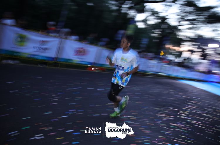Race photo from Taman Budaya x BOGORUN 2025