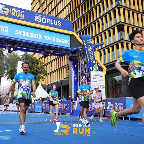 Race photo from ISOPLUS RUN 2026 - JAKARTA
