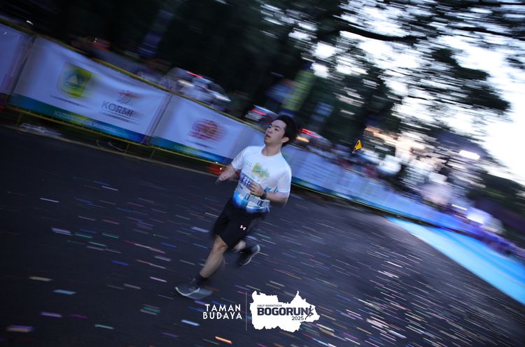 Race photo from Taman Budaya x BOGORUN 2025