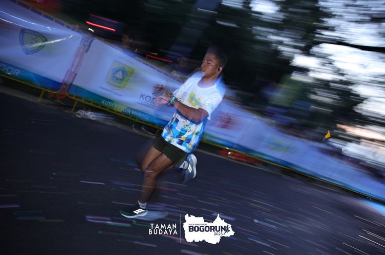 Race photo from Taman Budaya x BOGORUN 2025