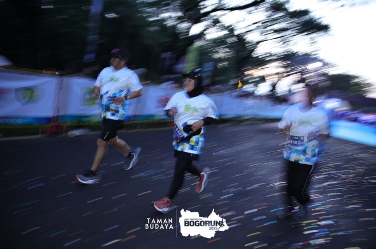 Race photo from Taman Budaya x BOGORUN 2025
