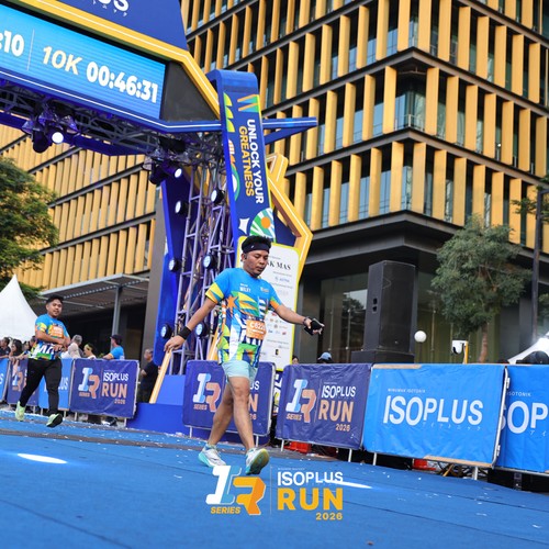 Race photo from ISOPLUS RUN 2026 - JAKARTA