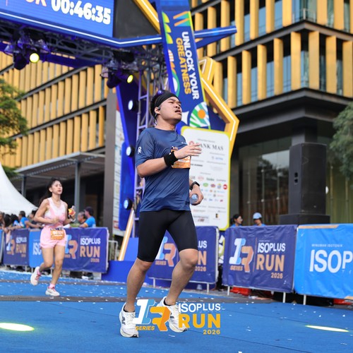 Race photo from ISOPLUS RUN 2026 - JAKARTA