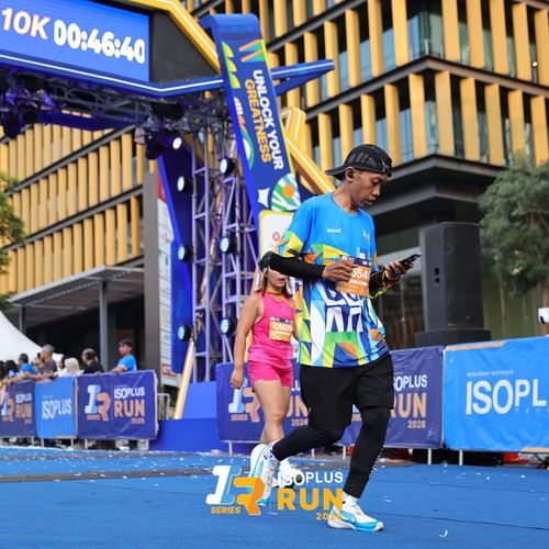 Race photo from ISOPLUS RUN 2026 - JAKARTA