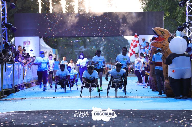 Race photo from Taman Budaya x BOGORUN 2025