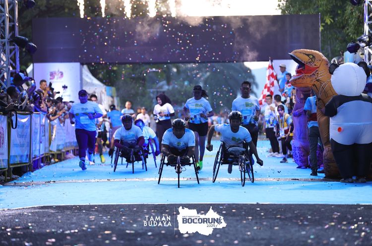 Race photo from Taman Budaya x BOGORUN 2025