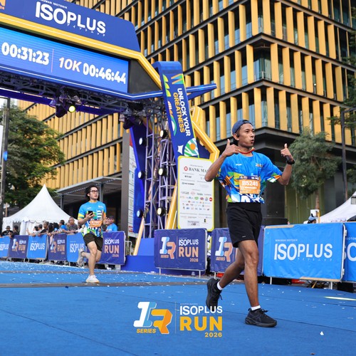 Race photo from ISOPLUS RUN 2026 - JAKARTA
