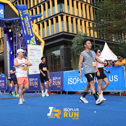 Race photo from ISOPLUS RUN 2026 - JAKARTA