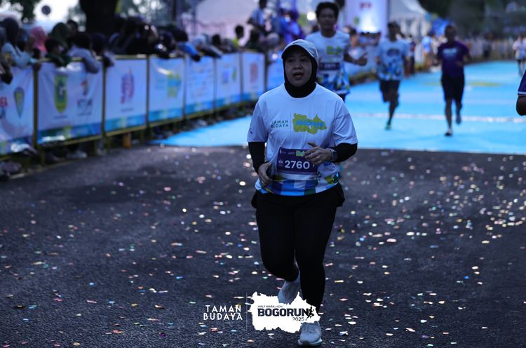 Race photo from Taman Budaya x BOGORUN 2025
