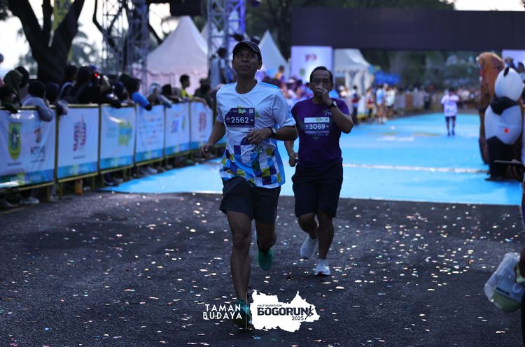 Race photo from Taman Budaya x BOGORUN 2025