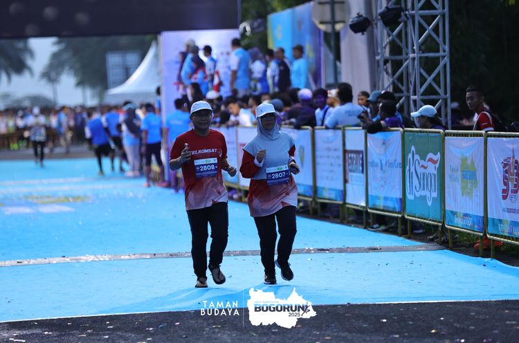 Race photo from Taman Budaya x BOGORUN 2025