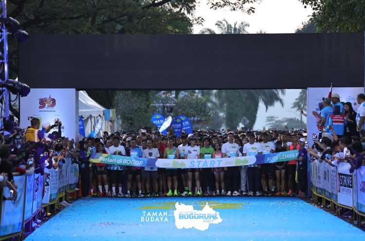 Race photo from Taman Budaya x BOGORUN 2025