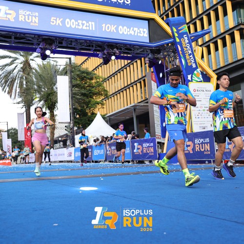 Race photo from ISOPLUS RUN 2026 - JAKARTA