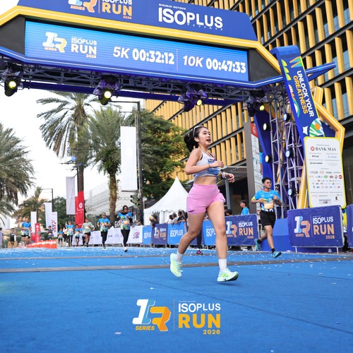 Race photo from ISOPLUS RUN 2026 - JAKARTA