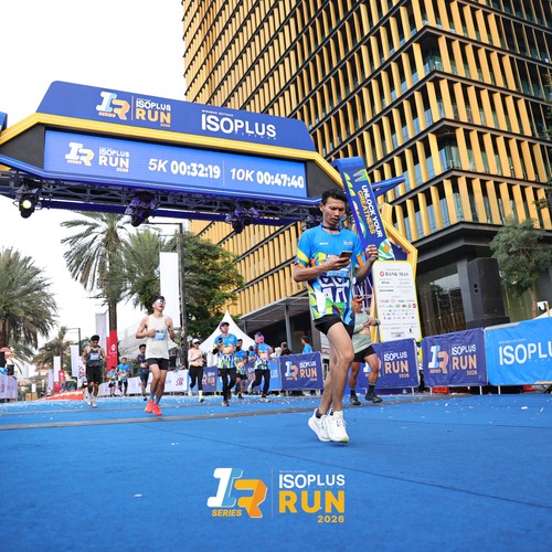 Race photo from ISOPLUS RUN 2026 - JAKARTA