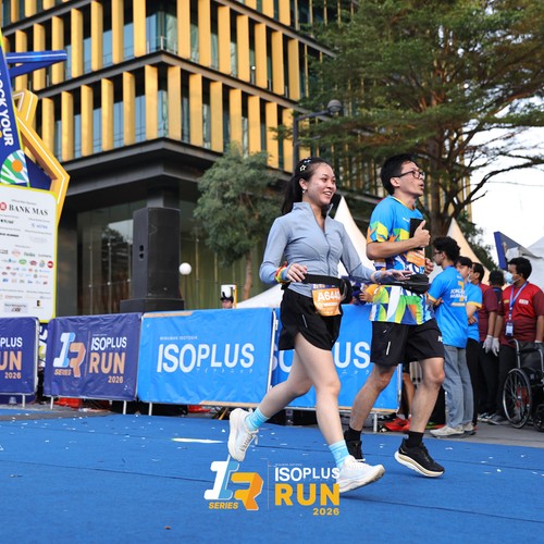 Race photo from ISOPLUS RUN 2026 - JAKARTA