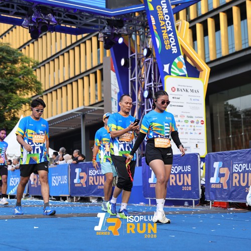 Race photo from ISOPLUS RUN 2026 - JAKARTA