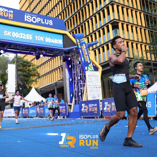 Race photo from ISOPLUS RUN 2026 - JAKARTA