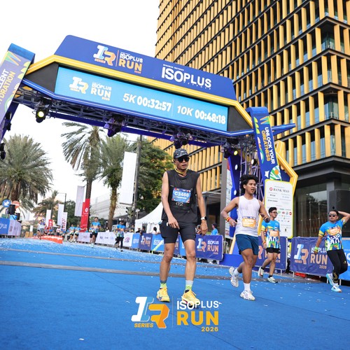 Race photo from ISOPLUS RUN 2026 - JAKARTA