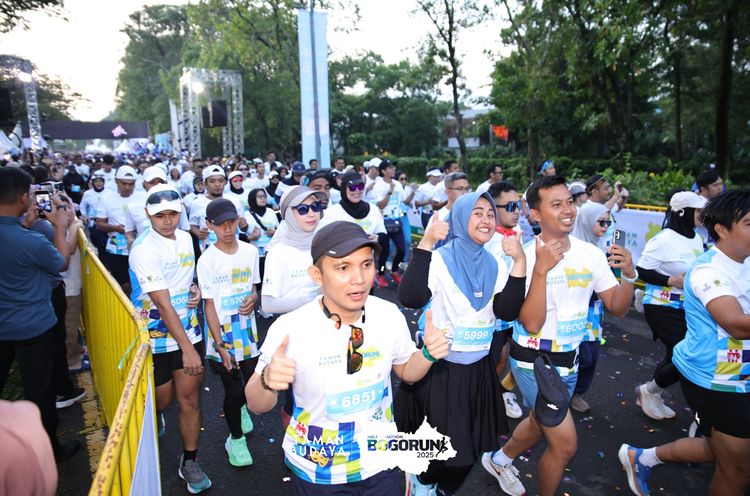 Race photo from Taman Budaya x BOGORUN 2025